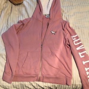 Victoria secret pink , pink hoodie